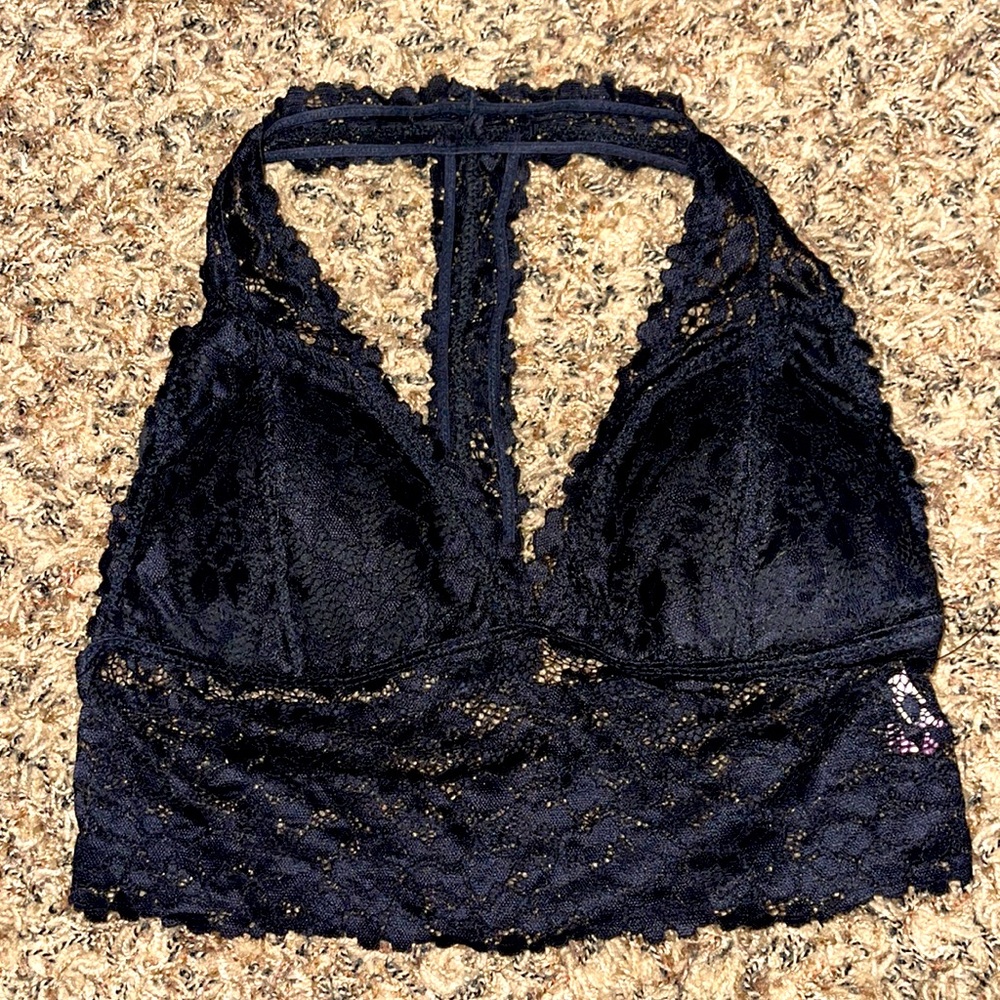 Rue21 black lace bralette